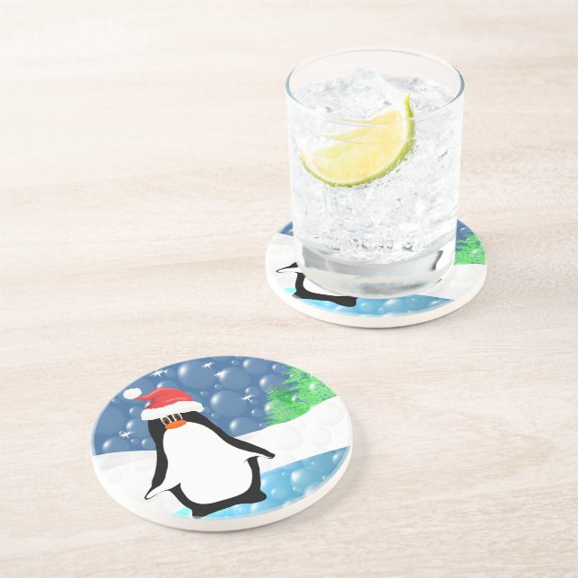 Cute Penguin Coasters (Side)