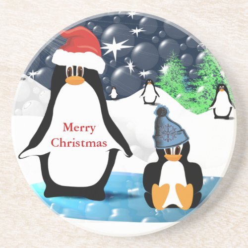 Cute Penguin Coasters