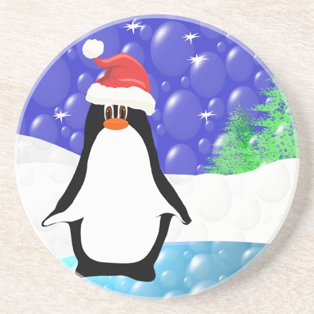 Cute Penguin Coasters (Front)