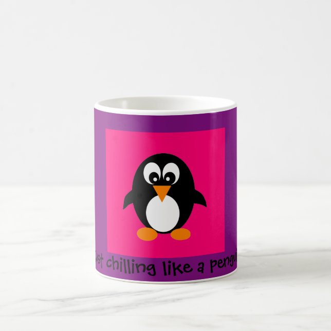 Cute Penguin Coffee Mug (Center)