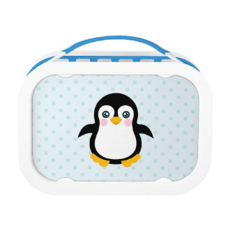Cartoon Penguin Lunch Boxes | Zazzle