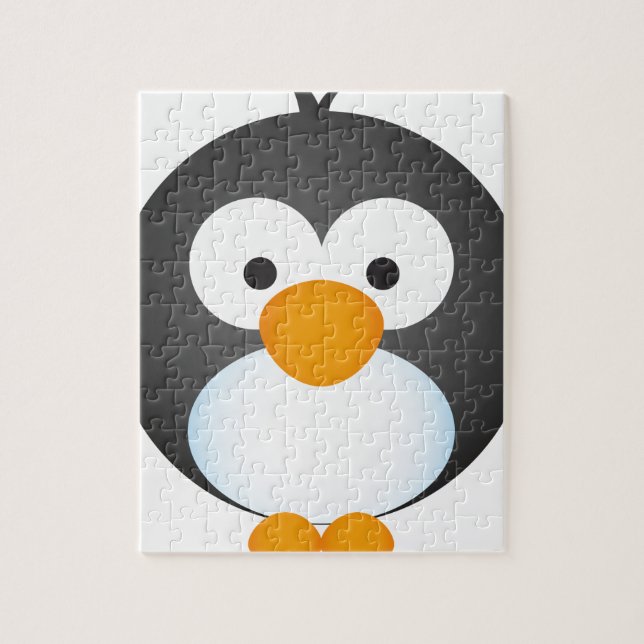 Cute Penguin design Jigsaw Puzzle (Vertical)