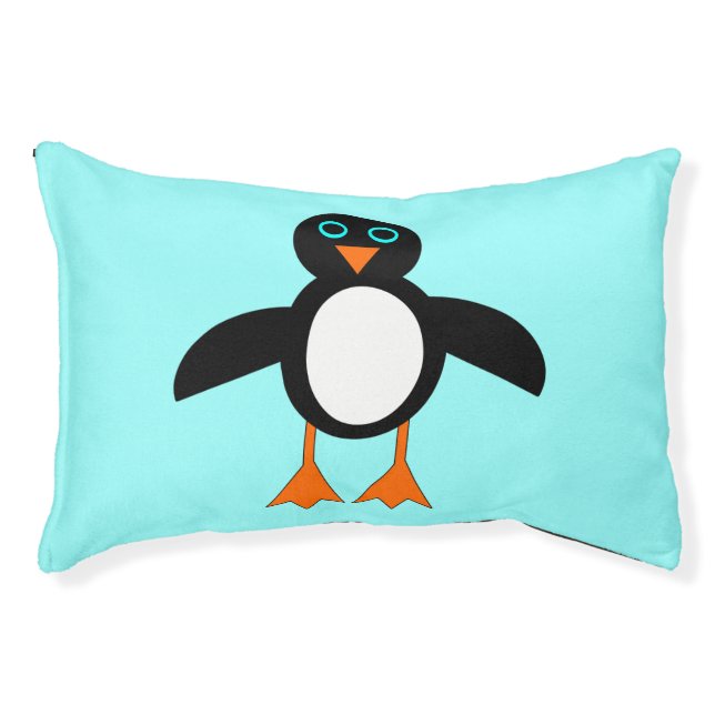 Cute Penguin Dog Bed (Front)