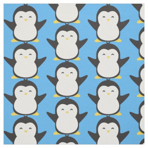 Cute Penguin Fabric
