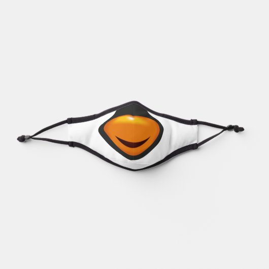 Cute Penguin Face Cartoon Style Kids Premium Face Mask (Front)