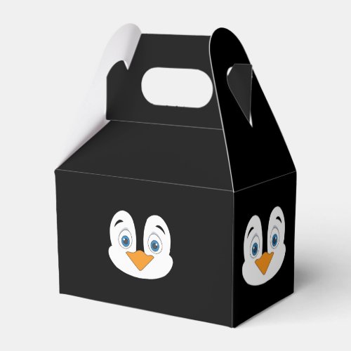 Cute Penguin Face Favor Boxes