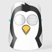 Cute Penguin Face Shield (Front)