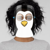 Cute Penguin Face Shield (Insitu)