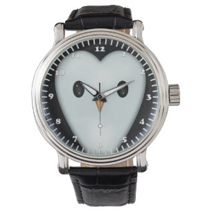 Cute Penguin Face Watch