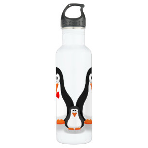 Cute Penguin Family Bottle