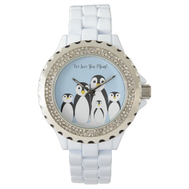 Cute Penguin Family Watch (Front)