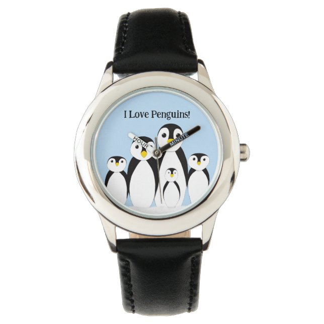 Cute Penguin Family Watch (Front)
