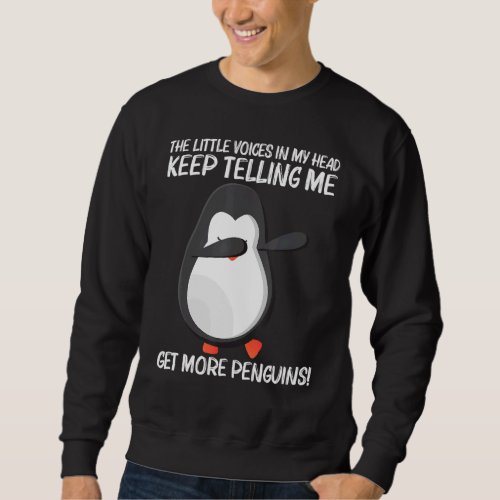 Cute Penguin For Men Women Antarctic Animal Sweatshirt