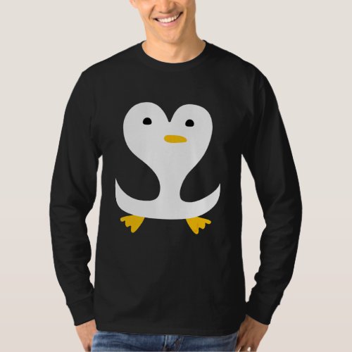 Cute Penguin   Fun Modern Unique T_Shirt