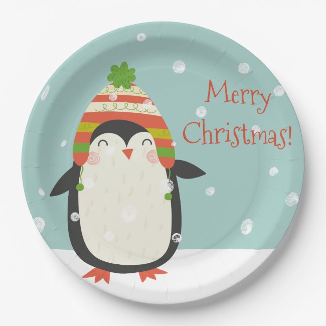 Cute Penguin - Green Christmas