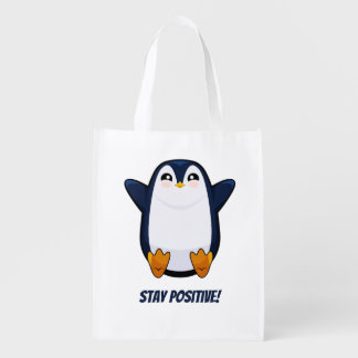 Cute Penguin Grocery Bag