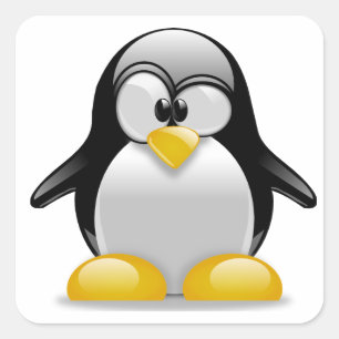 Cute Penguin in a Tux Sticker