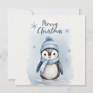 "Cute Penguin" Invitation