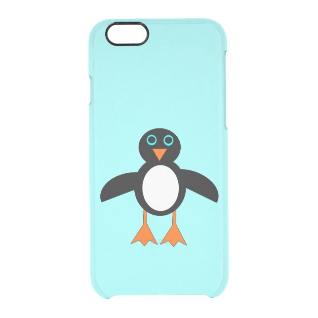 Cute Penguin iPhone Case (Back)