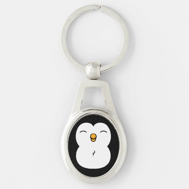 Cute Penguin Keychain (Front)