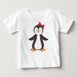 AMMAaaa Dabbing Penguin Kids T-Shirt Childrens Short Sleeve Shirts Printed Boys Girls