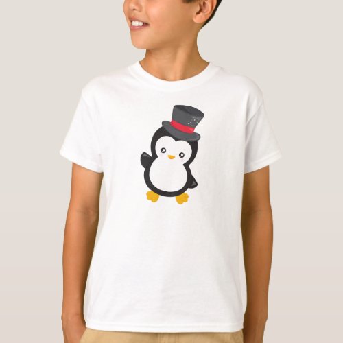 Cute Penguin Little Penguin Top Hat