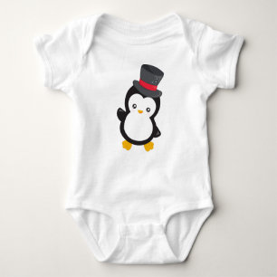 Cute Penguin, Little Penguin, Top Hat