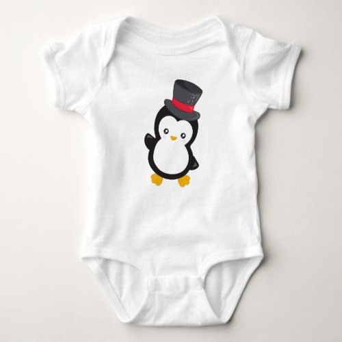 Cute Penguin Little Penguin Top Hat