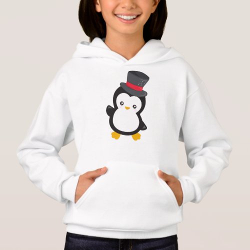 Cute Penguin Little Penguin Top Hat