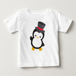Cute Penguin, Little Penguin, Top Hat
