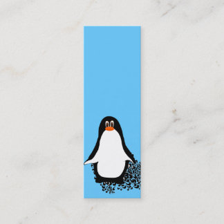 Cute Penguin Mini Business Card