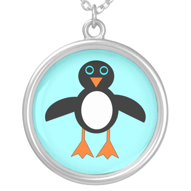 Cute Penguin Necklace (Front)