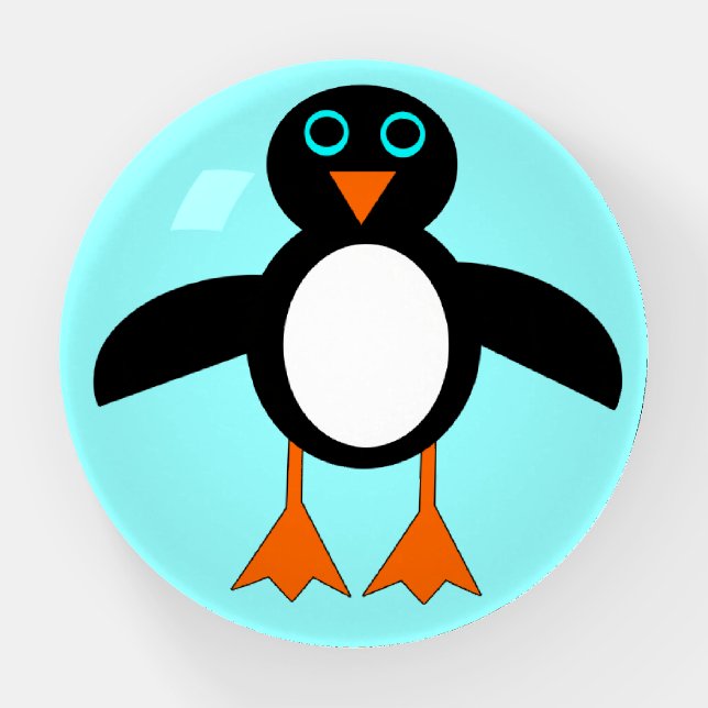 Cute Penguin Paperweight (Front)