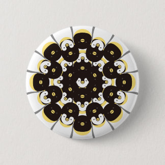 "Cute Penguin Parent and Child" Can Badge Button