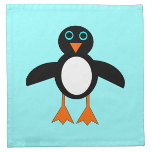 Cute Penguin Party Napkin