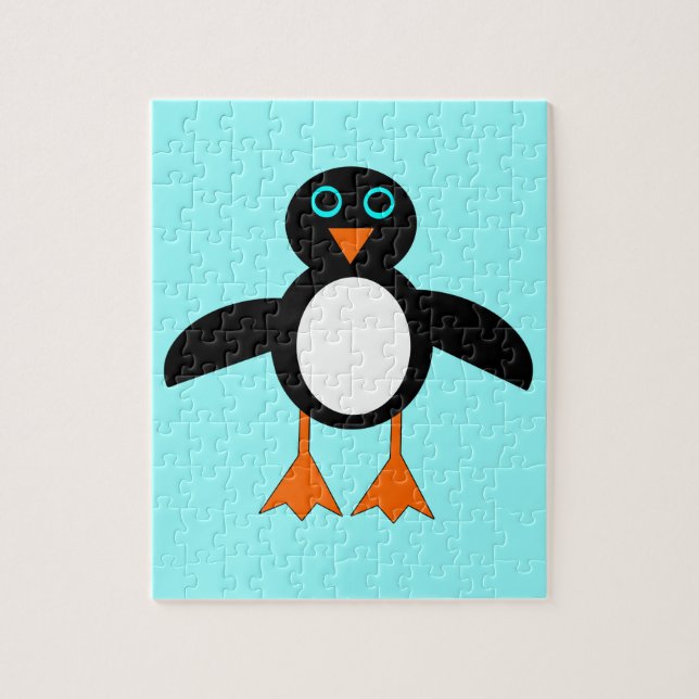 Cute Penguin Puzzle (Vertical)