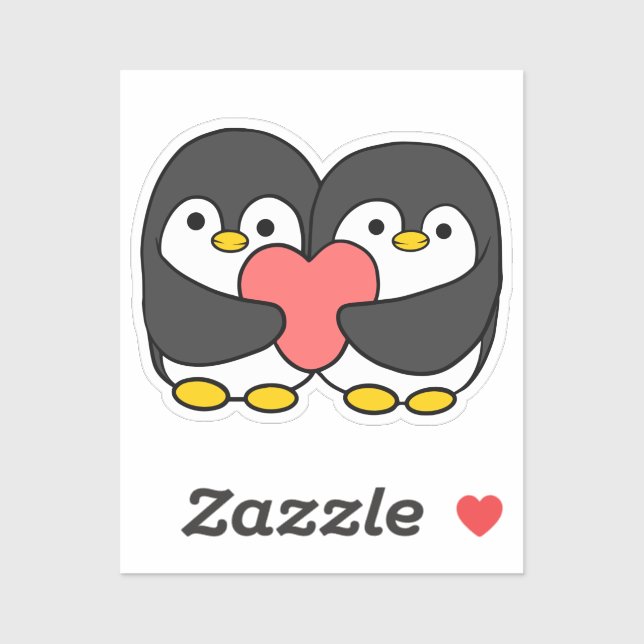 Cute penguin  sticker (Sheet)
