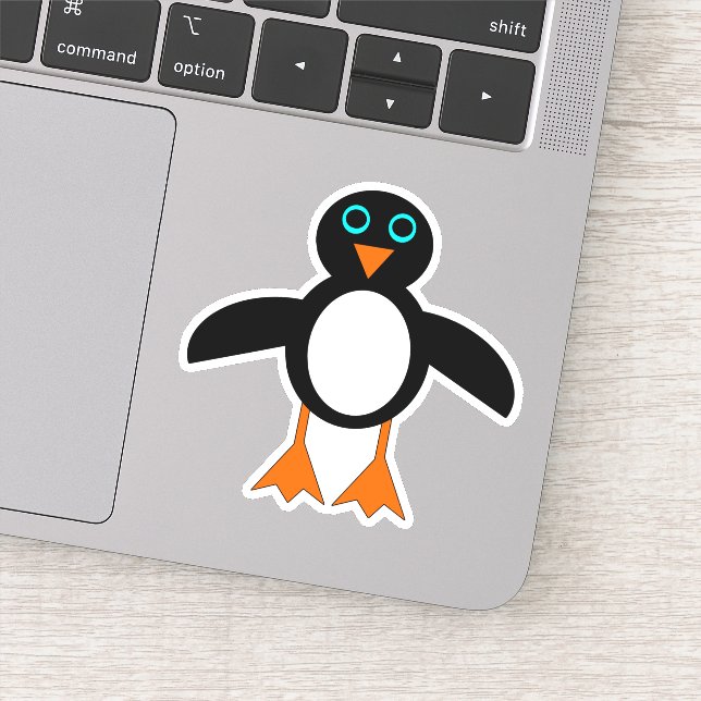 Cute Penguin Sticker (Detail)