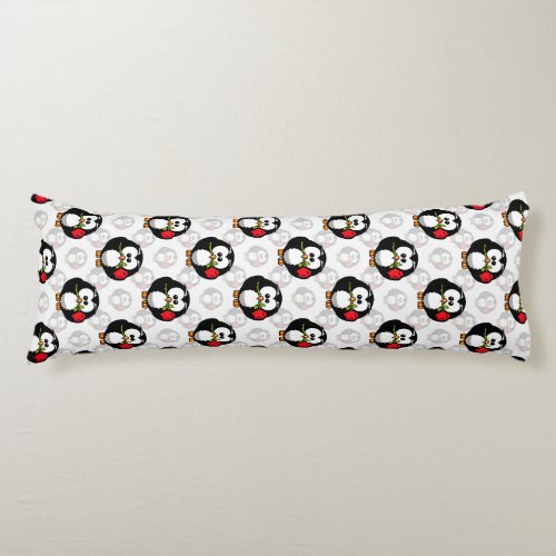 Cute Penguin Surface Pattern Design Print Body Pillow