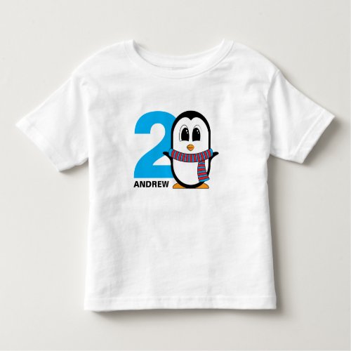 Cute penguin T_Shirt for boys birthday