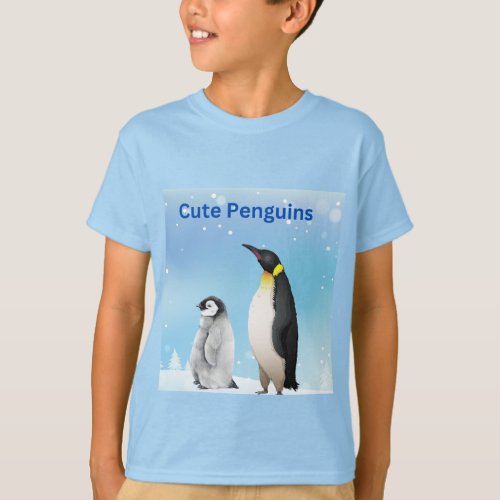 Cute Penguin T Shirts for Kids