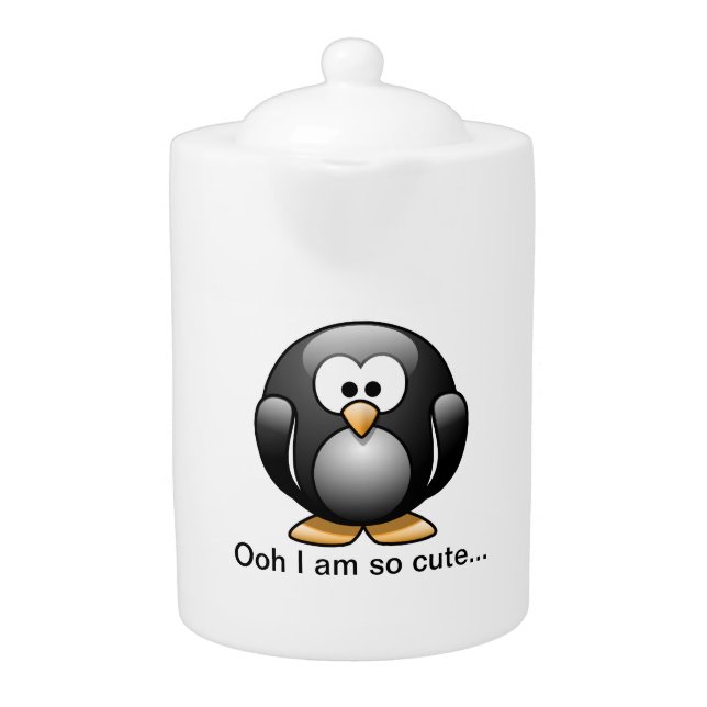Cute Penguin Teapot (Front)