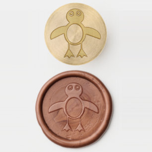 Cute Penguin Wax Seal Stamp