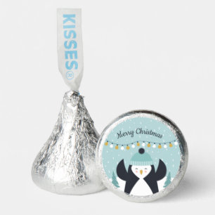 Cute Penguin Winter Art Christmas Hershey®'s Kisses®