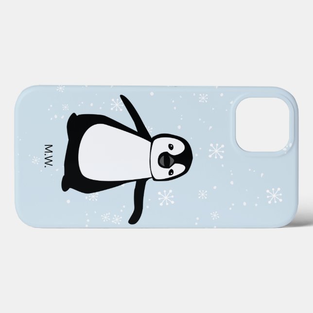 Cute Penguin Winter Snow Illustration Custom Case-Mate iPhone Case | Zazzle Cute Penguin Winter Snow Illustration Custom Case-Mate iPhone Case | Zazzle