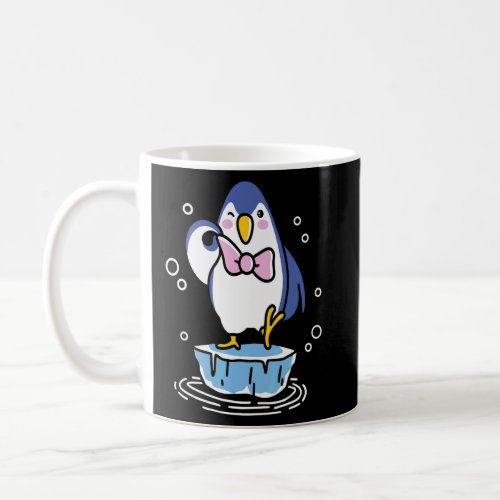 Cute penguin with cute penguins for sleeping  coffee mug