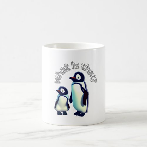 cute penguins magic mug