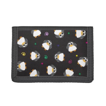 Cute Penguins Trifold Wallet by RossiCards at Zazzle
