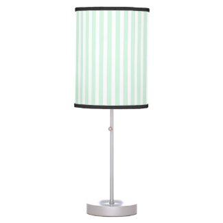 Cute Peppermint Green White Striped Nursery