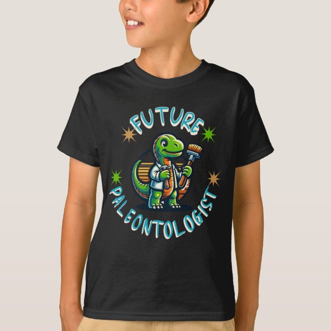 Cute Perfect gift for kids who love dinosaurs T-Shirt (Front)
